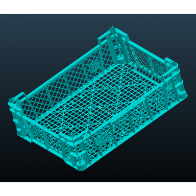 Plastic injection mould plastic box mould for logistics and transport systems