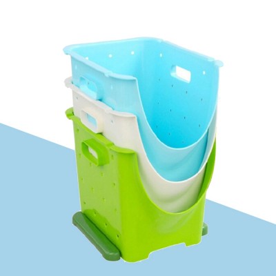 Eco-Friendly OEM Plastic Durable Home Storage Baskets