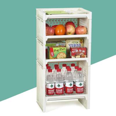 Home Portable Plastic Storage Shelf Storage